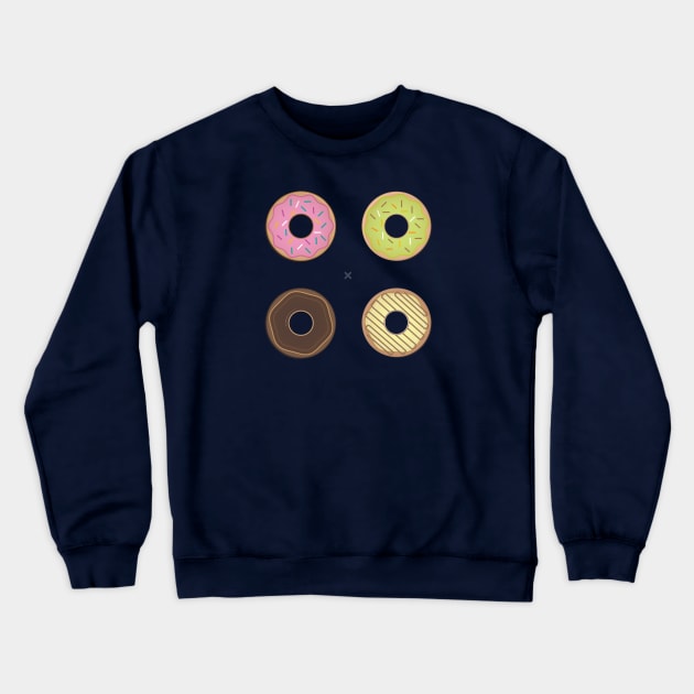 Doughnut Crewneck Sweatshirt by grdibnz